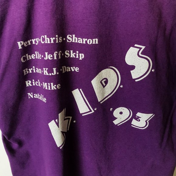 Kids Involved In Doing Something T Shirt  90s Vintage Single Stitch USA Large L - Picture 8 of 16